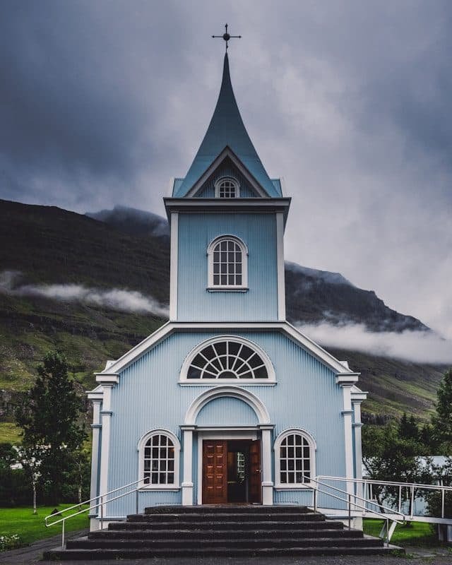 A church building